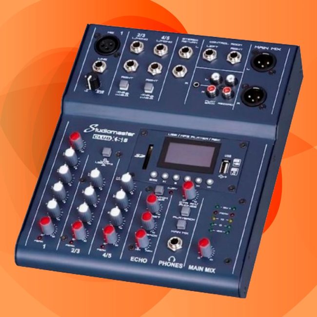 Studiomaster CLUB XS 5 keverőpult bérlés